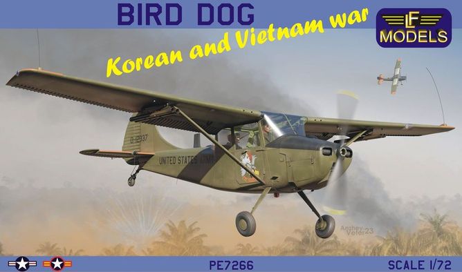 LF Models PE7266 1:72 Cessna Bird Dog (Korean and Vietnam war)