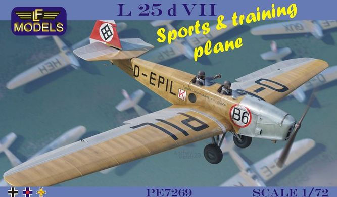 LF Models PE7269 1:72 L 25d VII Sports & training plane