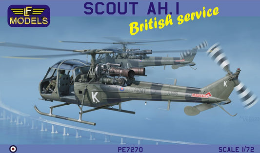 LF Models PE7270 1:72 Westland Scout AH.1 British service