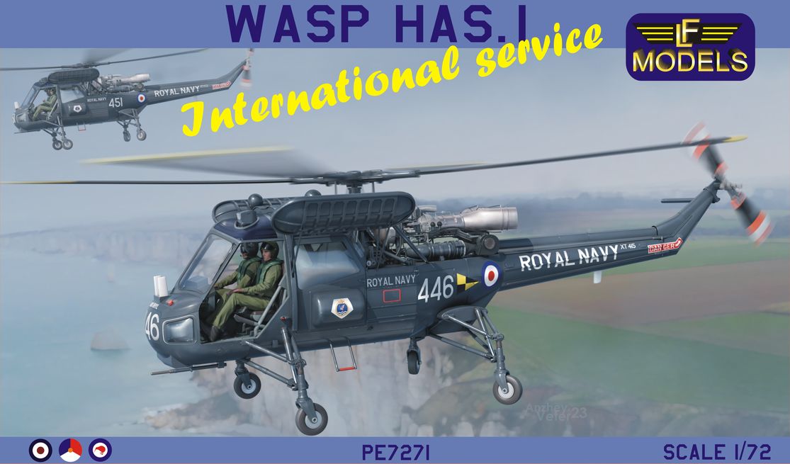 LF Models PE7271 1:72 Westland Wasp HAS.1 International service