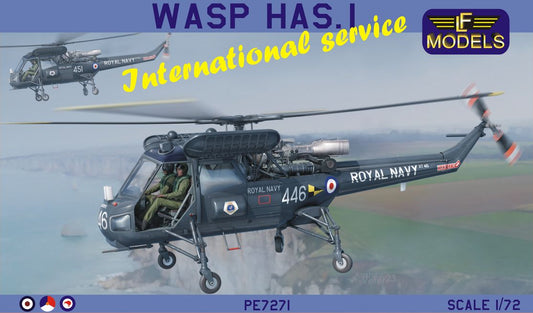 LF Models PE7271 1:72 Westland Wasp HAS.1 International service