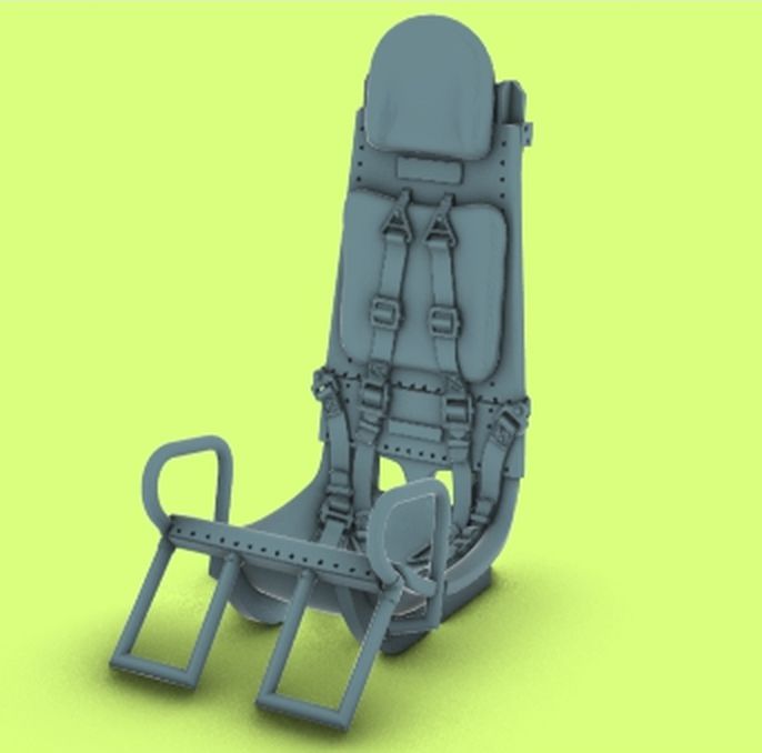 LF Models LF3D7231 1:72 Heinkel He-280 3D-Printed Seat