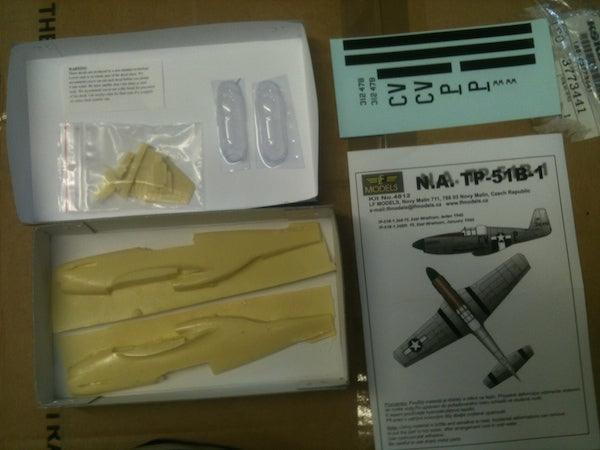 LF Models 48012 1:48 North-American TP-51B-1 Mustang Conversion