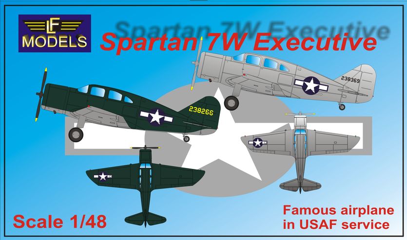LF Models 48016 1:48 Spartan 7W Executive 'USAF Service'