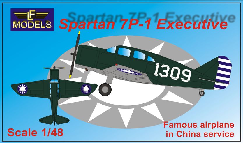 LF Models 48017 1:48 Spartan 7P-1 Executive Chinese Air Force