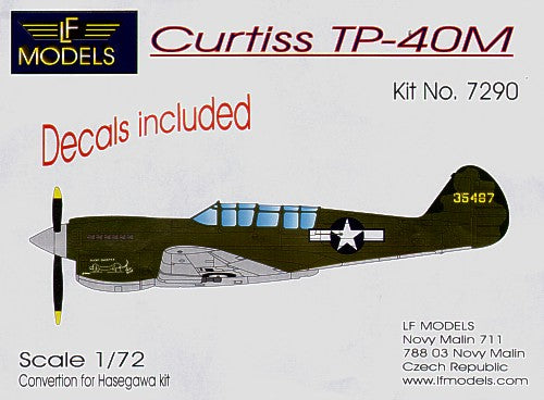 LF Models 72090 1:72 Curtiss TP-40M Two Seat Conversion with Decals