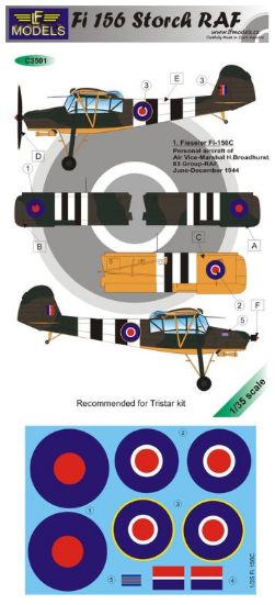 LF Models MC3501 1:35 Fieseler Fi-156C 'Storch' RAF
