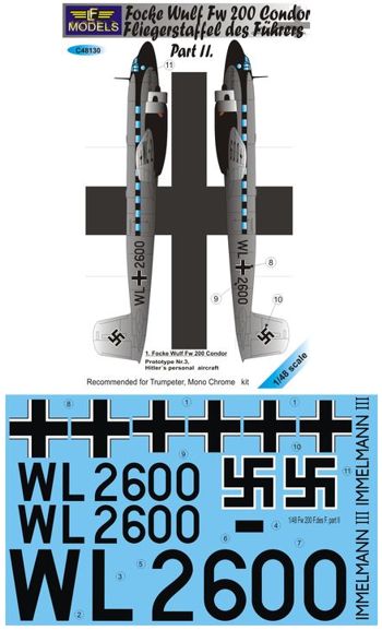 LF Models C48130 1:48 Focke-Wulf Fw-200C-4 Condor