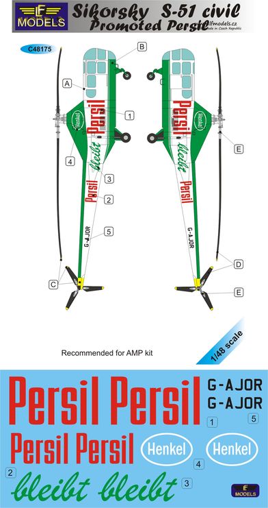 LF Models C48175 1:48 Westland-Sikorsky WS-51
