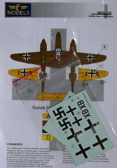 LF Models C72116 1:72 Lockheed P-38G Lightning over Rechlin