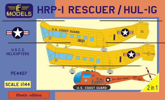 LF Models PE4407 1:144 HRP-I Rescuer and HUL-IG (3 x camos) 2-in-1
