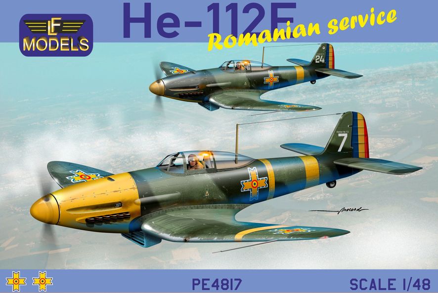 LF Models PE4817 1:48 Heinkel He-112E Romanian service