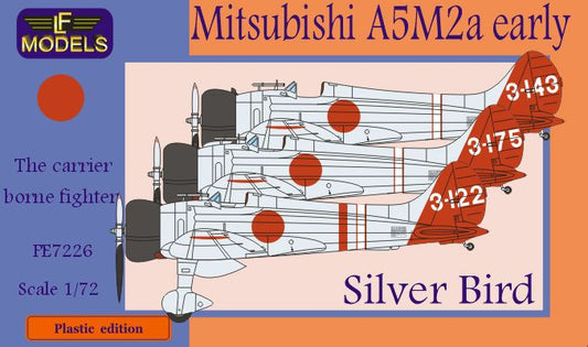 LF Models PE7226 1:72 Mitsubishi A5M2a early 'Claude' Silver Bird (ex AVI Models)