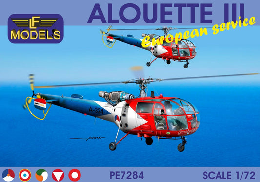 LF Models PE7284 1:72 Alouette III European service