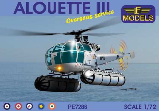 LF Models PE7286 1:72 Alouette III Overseas service