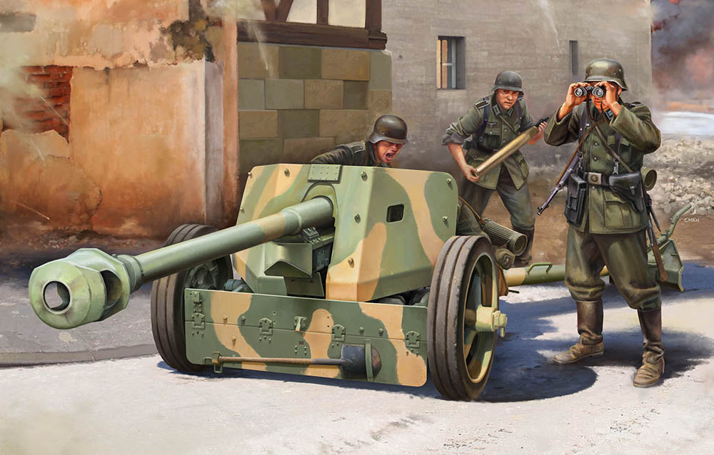 I LOVE KIT 61608 1:16 German Army PaK 40 7.5cm Anti-Tank Gun