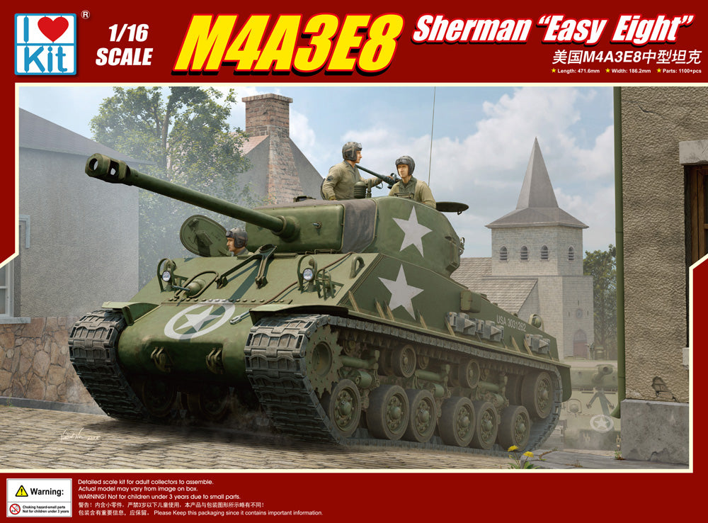 I Love Kit 61615 1:16 M4A3E8 Sherman “Easy Eight”