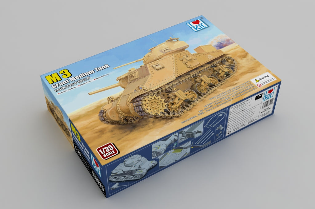 I Love Kit 63520 1:35 US M3 Grant Medium Tank