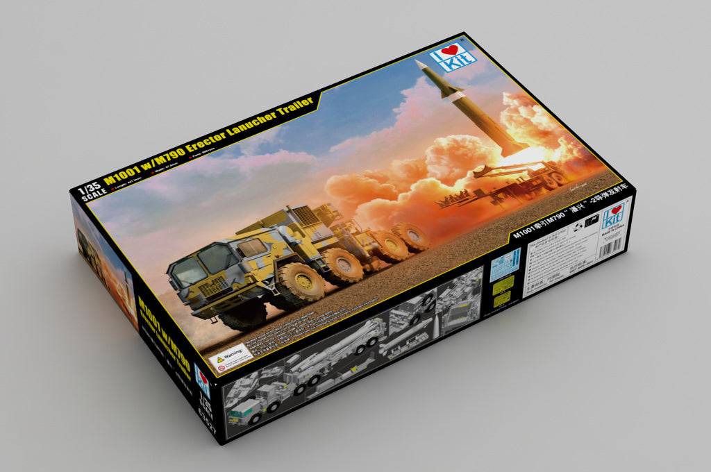 I Love Kit 63527 1:35 M1001 with M790 Erector Launcher Trailer