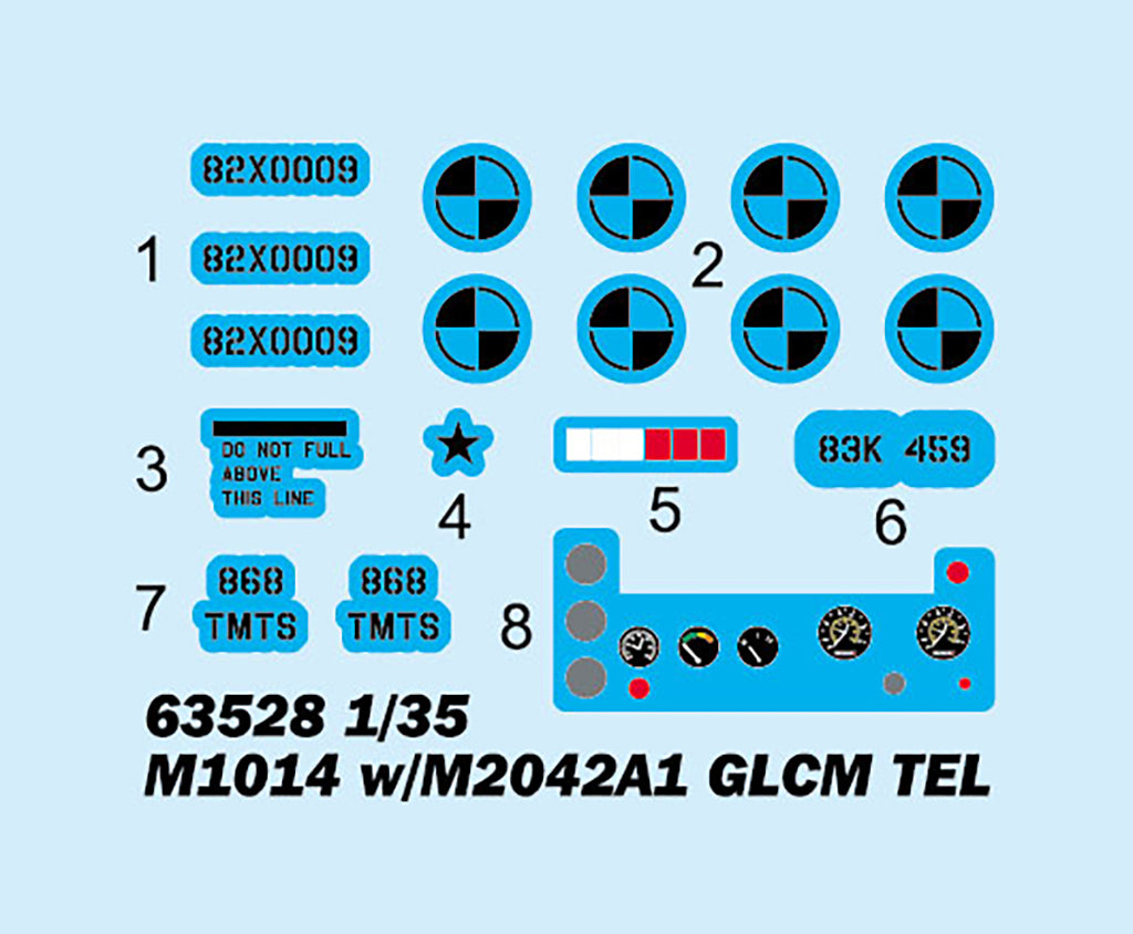 I LOVE KIT 63528 1:35 NATO M1014 w/ M2042A1 GLCM TEL c.1979-91