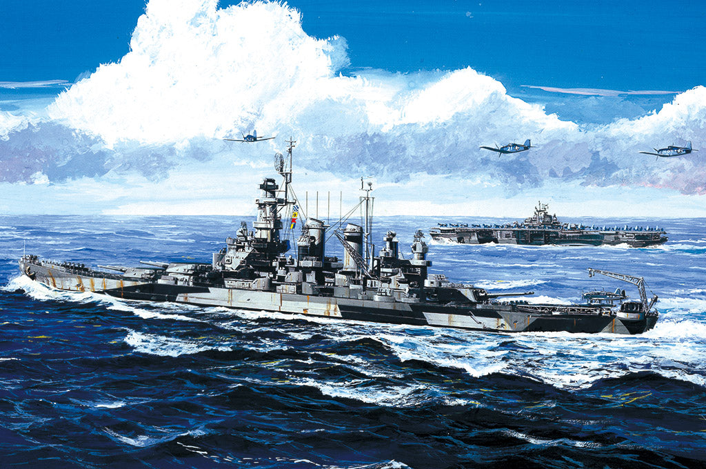 I Love Kit 65704 1:700 USS North Carolina BB-55 with Detail Up Set