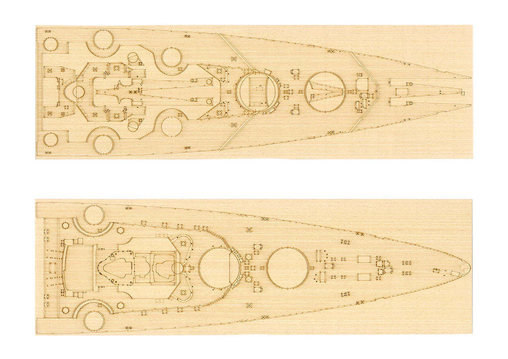 I Love Kit 66601 1:350 Bismarck Battleship Detail Up Set for Trumpeter