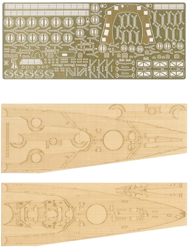 I Love Kit 66602 1:200 Bismarck 1941 Detail Up Set for Trumpeter