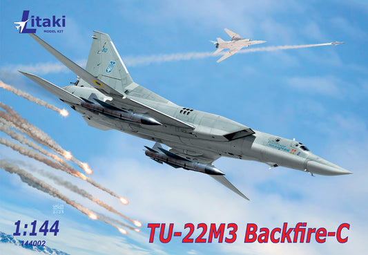 Litaki Model Kit 144002 1:144 Tupolev Tu-22M3 Backfire-C