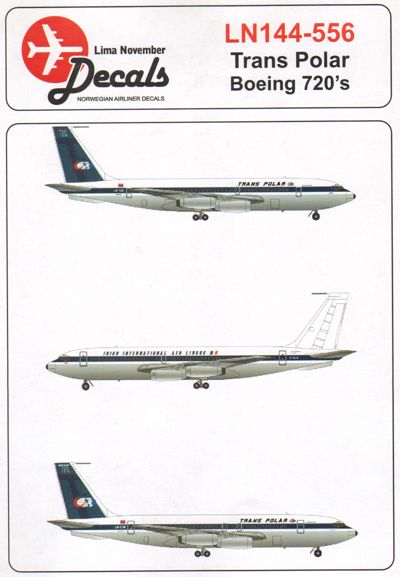 Lima November LN44556 1:144 Trans-Polar Boeing 720,