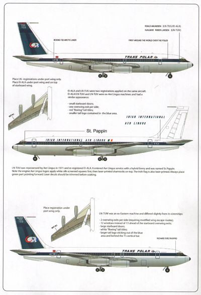Lima November LN44556 1:144 Trans-Polar Boeing 720,