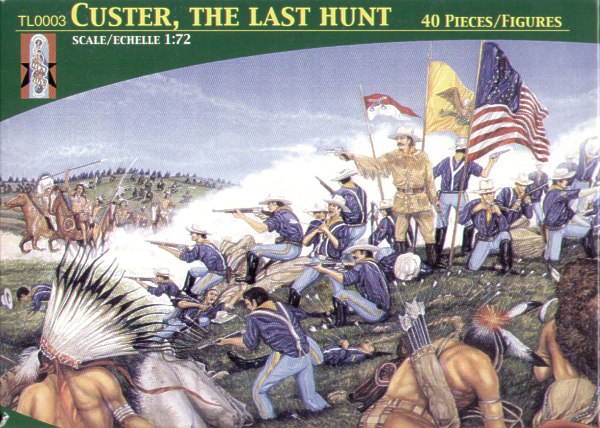 Lucky Toys 7203 1:72 General Custer The Last Hunt