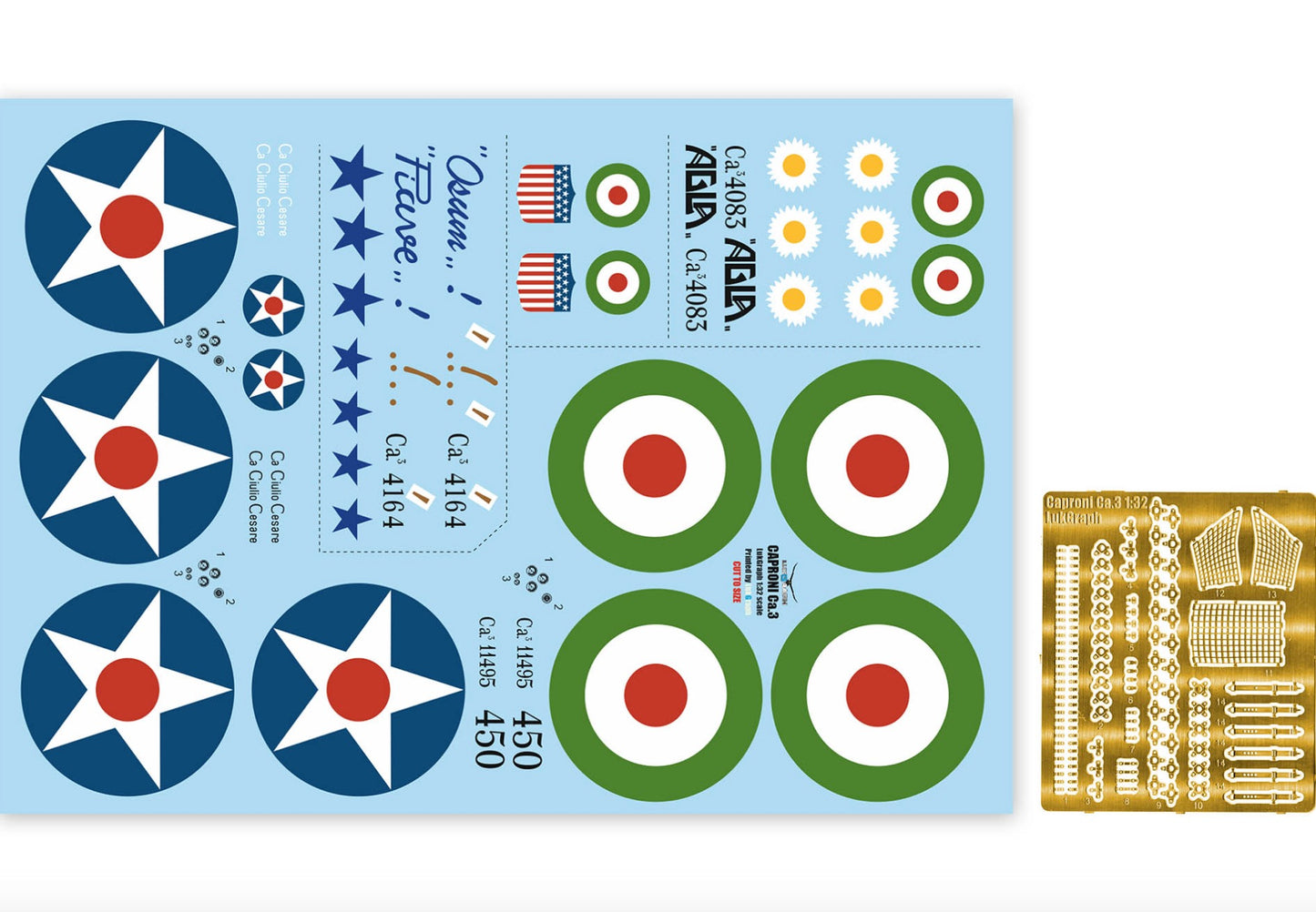Lukgraph LUK32-63 1:32 Caproni Ca.3 Resin Kit