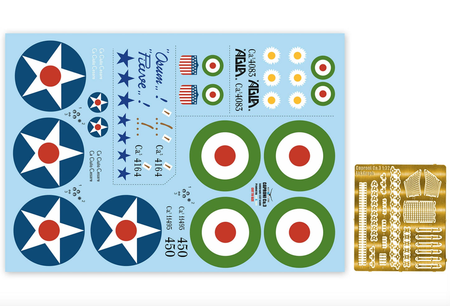 Lukgraph LUK48-23 1:48 Caproni Ca.3 Resin Kit