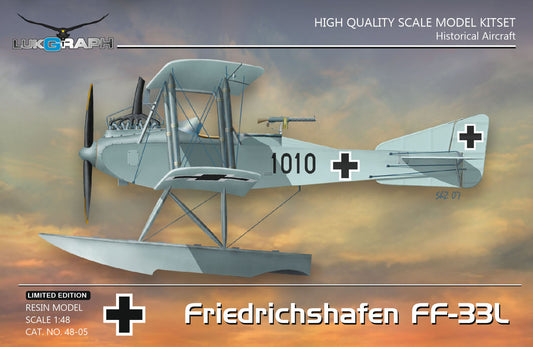 Lukgraph 48-05 1:48 Friedrichshafen FF.33L In German Service Resin Kit