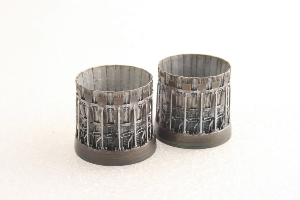 Mk.1 Design MA-48027 1:48 McDonnell F-15C/F-15D/F-15E/F-15K Eagle P&W EXHAUST NOZZLE SET (OPENED) 2 X High Detailed Resin Parts