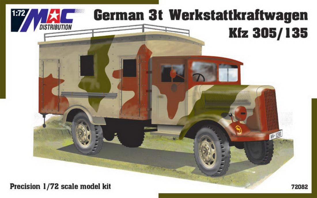 MAC Distribution 72082 1:72 Opel 3t Kfz.305/135 Werksattkraftwagen