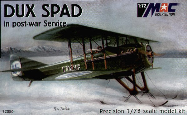 MAC Distribution 72050 1:72 DUX Spad in Post War service on skis