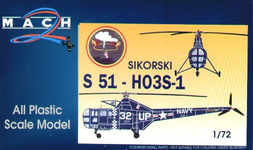 Mach 2 1172 1:72 Sikorsky S-51 Helicopter