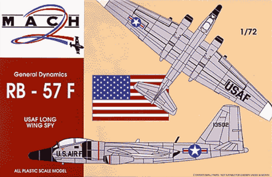 Mach 2 1872 1:72 Martin RB-57F