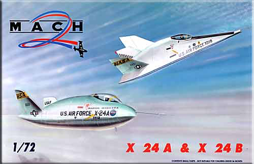 Mach 2 2672 1:72 Martin-Marietta X-24A or X-24B