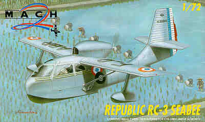 Mach 2 7227 1:72 Republic RC-3 Seabee flying boat/seaplane