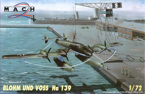 Mach 2 7232 1:72 Blohm-und-Voss HA-139 Long Range Maritime Reconnaissance