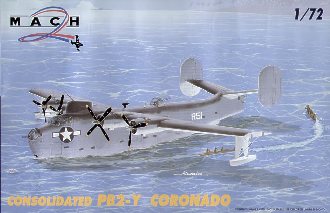 Mach 2 7235 1:72 Consolidated PBY-2 Coronado flying boat/seaplane