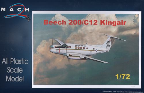 Mach 2 7248 1:72 Beech 200 Kingair USN