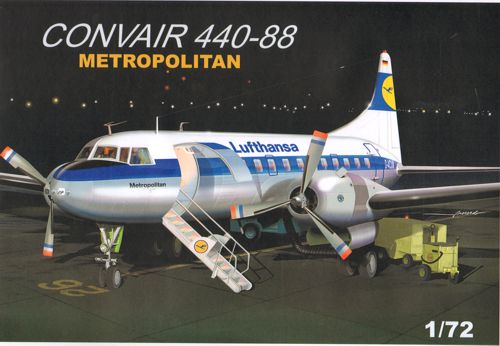 Mach 2 7253 1:72 Convair CV-440 Metropolitan Decals Lufthansa