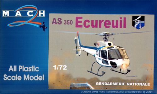 Mach 2 7259 1:72 AS-350 Ecureuil French Gendarmerie