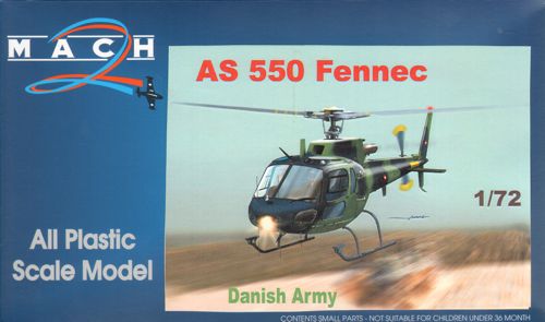 Mach 2 7261 1:72 AS-550 Fennec Danish Army