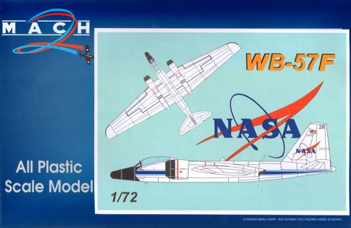 Mach 2 7263 1:72 Martin WB-57F NASA