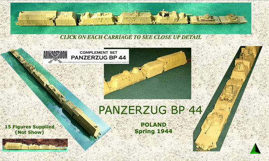 Mach 2 AR02B 1:72 additional set for AR02 Panzerzug BP-44 - German armoured train.