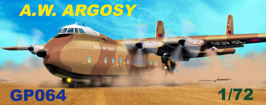 Mach 2 GP064 1:72 Armstrong-Whitworth Argosy Decals RAF